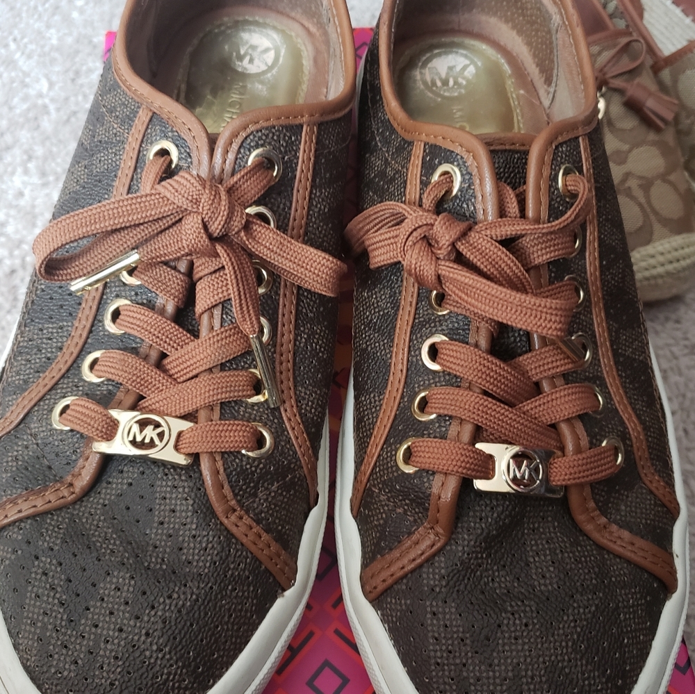 Michael Kors Monogram Sneakers 9